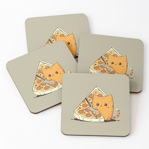Item preview, pizza cat designed and sold by Chillapy.