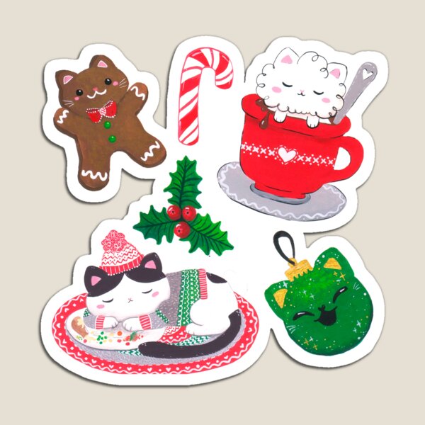 Item preview, Cat Christmas designed and sold by zindyconz.