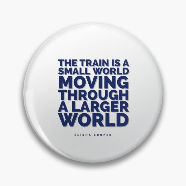 Item preview, The train is a small world moving through a larger world designed and sold by frikitren.