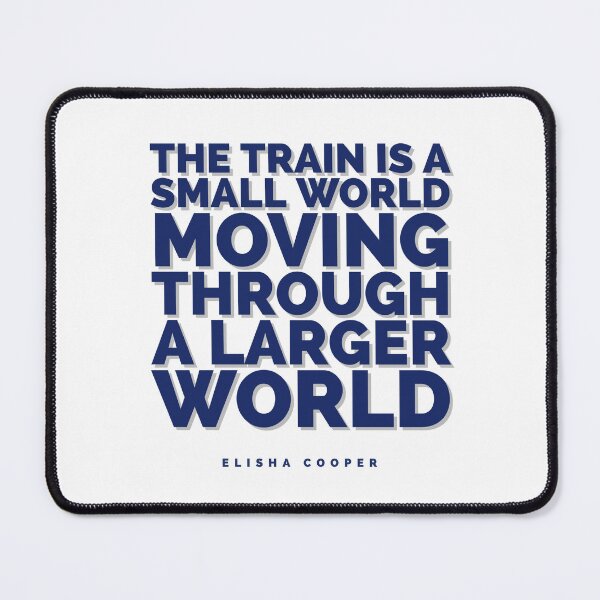 Item preview, The train is a small world moving through a larger world designed and sold by frikitren.
