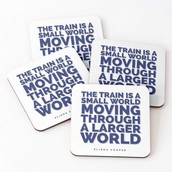 Item preview, The train is a small world moving through a larger world designed and sold by frikitren.