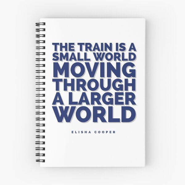 Item preview, The train is a small world moving through a larger world designed and sold by frikitren.