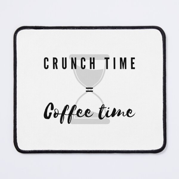 Item preview, Crunch Time = Coffee Time designed and sold by CryptoMemesRB.