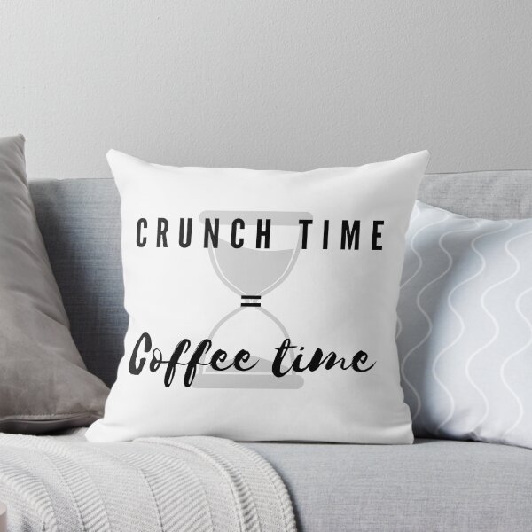 Item preview, Crunch Time = Coffee Time designed and sold by CryptoMemesRB.