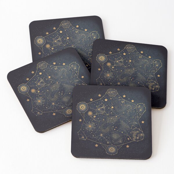 Item preview, Star Map, Universe Constellation, Galaxy Stargazing designed and sold by CosyBubble.