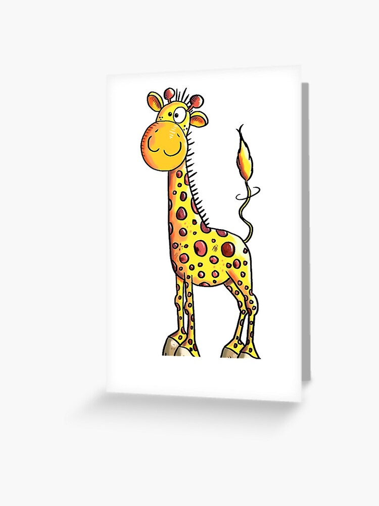 Little cute baby giraffe - Cartoon - Gift - Giraffes