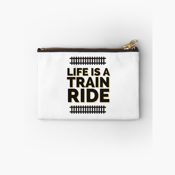 Item preview, LIFE IS A TRAIN RIDE | TRAIN RIDE | TRAINS | RAILWAY | TRAINS | VIA | RAILWAY designed and sold by frikitren.
