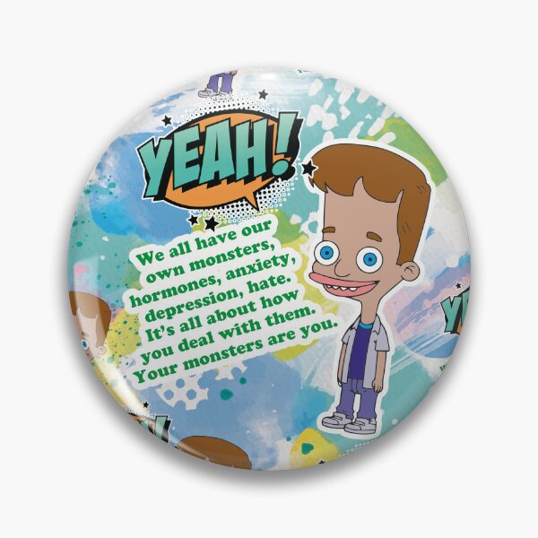 Item preview, Big Mouth, Nick Kroll Quote designed and sold by Mauswohn.