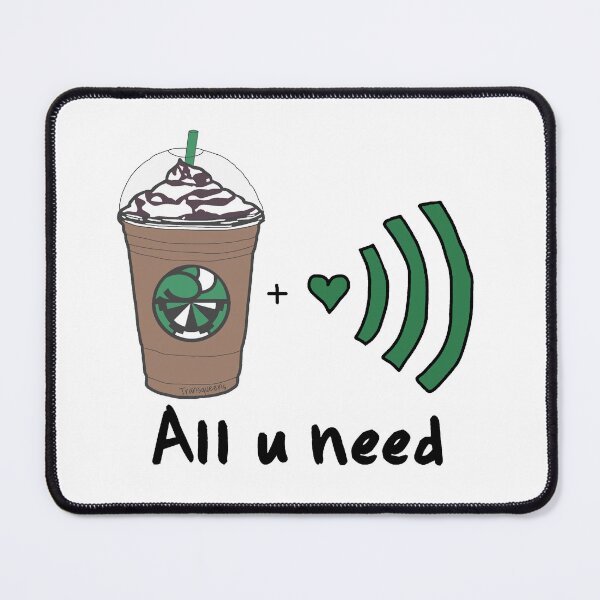 Item preview, all you need is coffee + wifi designed and sold by Enhance  Imagination.