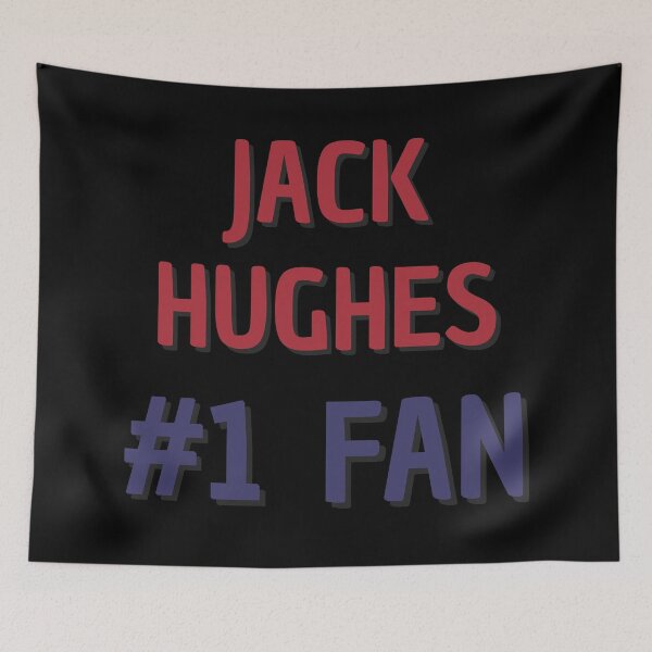 Item preview, Jack Hughes - #1 Fan designed and sold by Rybariuns.