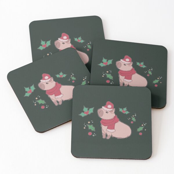 Item preview, Christmas Capybara [Colour, Dark] designed and sold by Thirea.
