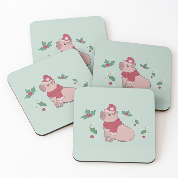 Item preview, Christmas Capybara [Colour, Light] designed and sold by Thirea.