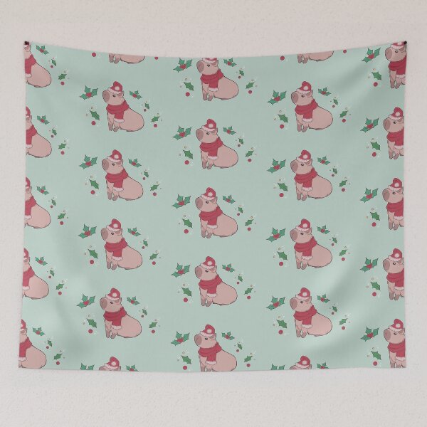 Item preview, Carpincho Navideño [Color, Claro] designed and sold by Thirea.
