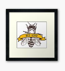 Bee Kind Framed Print