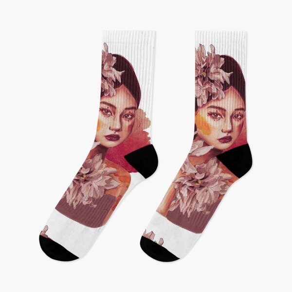 Item preview, Beautiful portrait design asiatic woman watercolor artistic designed and sold by · GAMING SOUL ·.