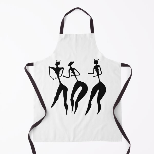 Item preview, Three Graces - three women - primitive art designed and sold by siloto.