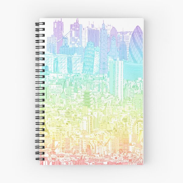 Item preview, Colourful Cityscape - Bright designed and sold by Samara Jethwa.