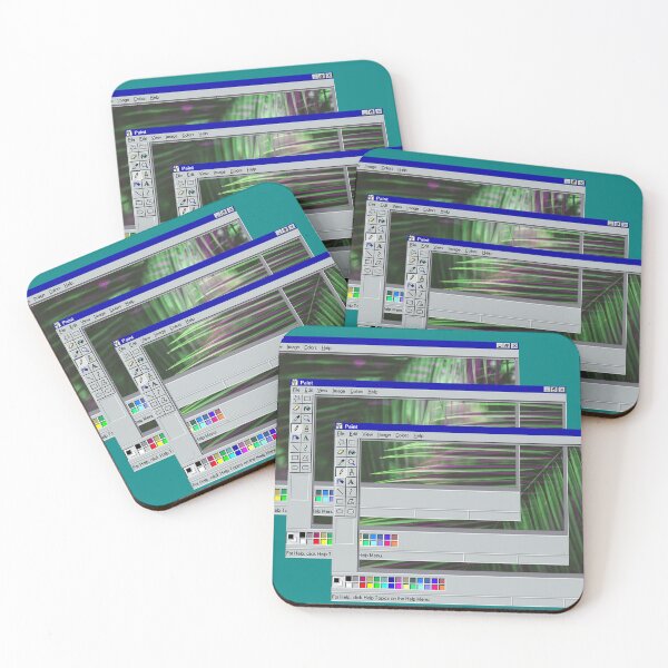 Item preview, Windows 95 Paint Vaporwave designed and sold by Awpie.