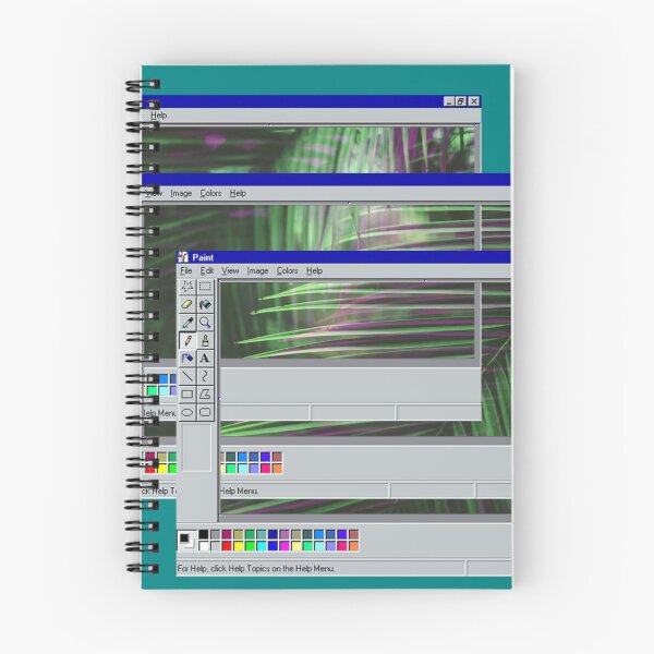 Item preview, Windows 95 Paint Vaporwave designed and sold by Awpie.