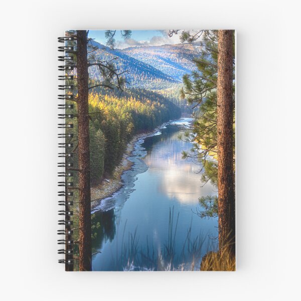 Item preview, The Clark Fork River Through the Trees - Montana designed and sold by Kathy Weaver.