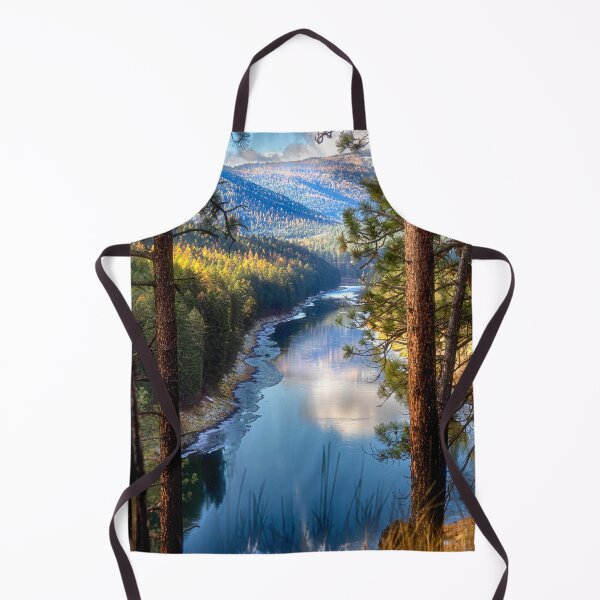 Item preview, The Clark Fork River Through the Trees - Montana designed and sold by Kathy Weaver.