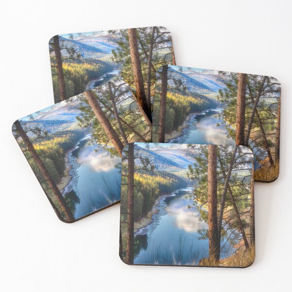 Item preview, The Clark Fork River Through the Trees - Montana designed and sold by Kathy Weaver.