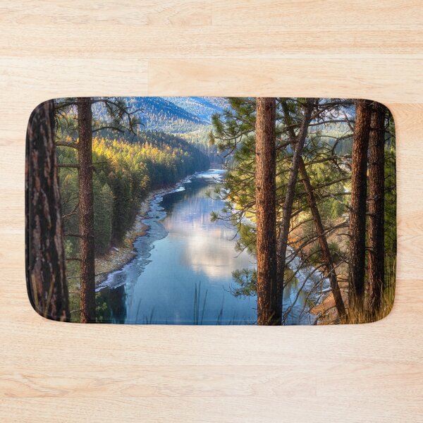 Item preview, The Clark Fork River Through the Trees - Montana designed and sold by Kathy Weaver.