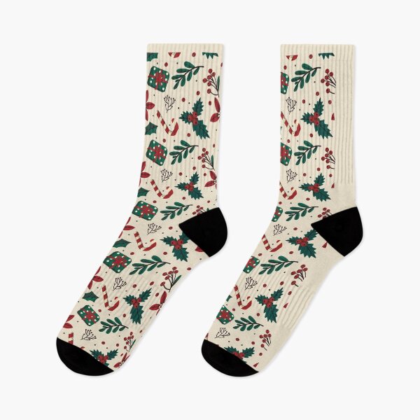 Item preview, Colorful Christmas Items Pattern designed and sold by Sagar Karki.