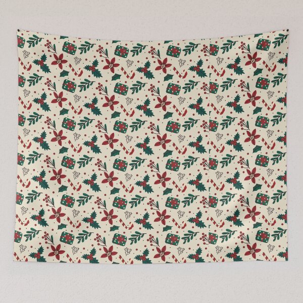Item preview, Colorful Christmas Items Pattern designed and sold by Sagar Karki.