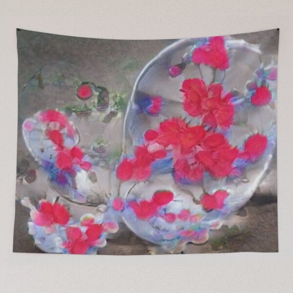 Item preview, Fifty shades of Red flowers designed and sold by Chris Purdy.