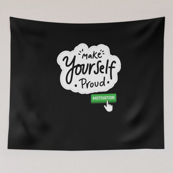 Item preview, Make yourself proud motivation gift t-shirt designed and sold by TamouStyle.