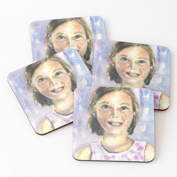 Item preview, Portrait of a girl designed and sold by Monica Nakayama.