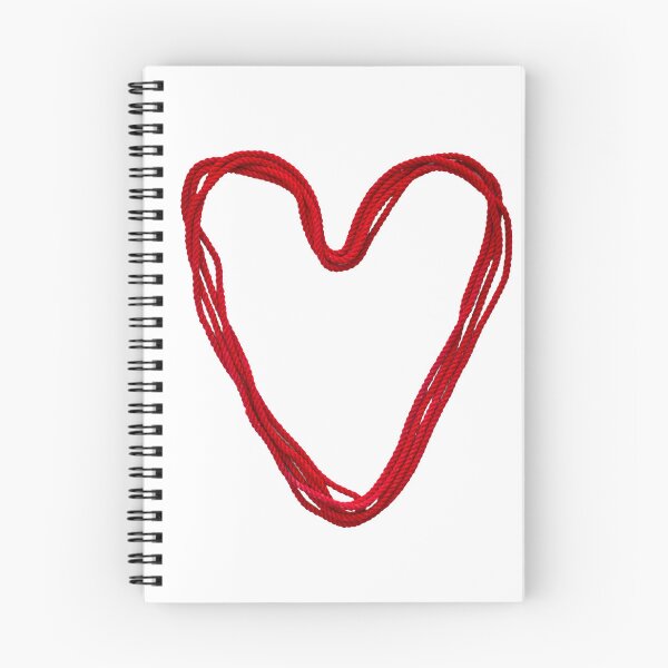 Item preview, heart from red rope designed and sold by siloto.