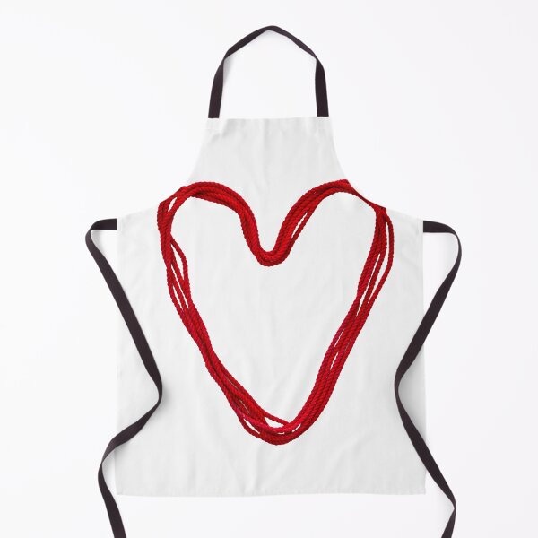 Item preview, heart from red rope designed and sold by siloto.