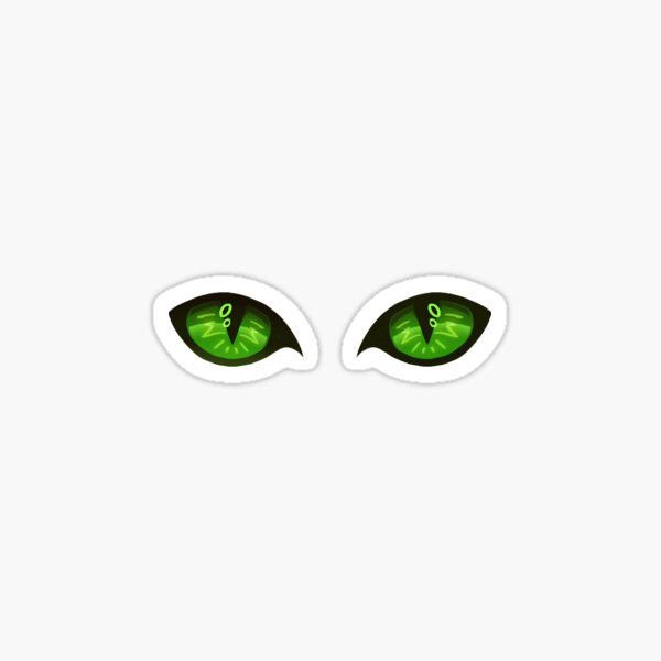 Item preview, Cat Eyes (green) designed and sold by ghostly-autaum.
