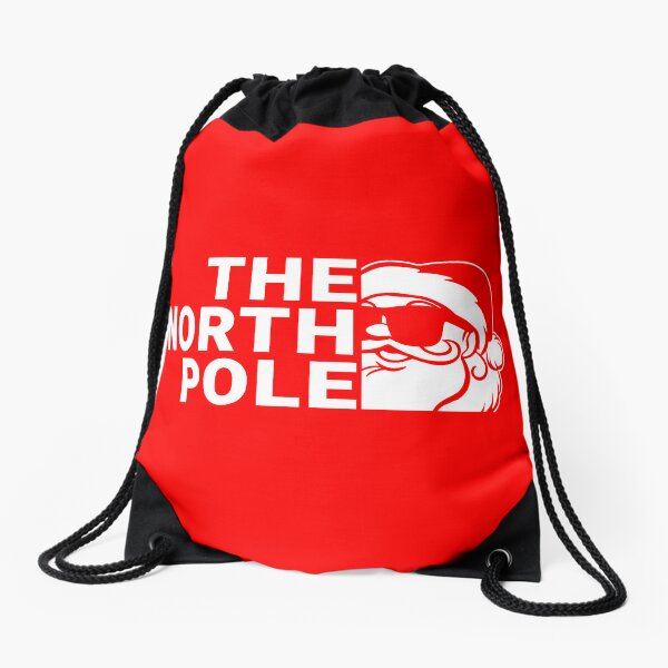 North face sales drawstring bag