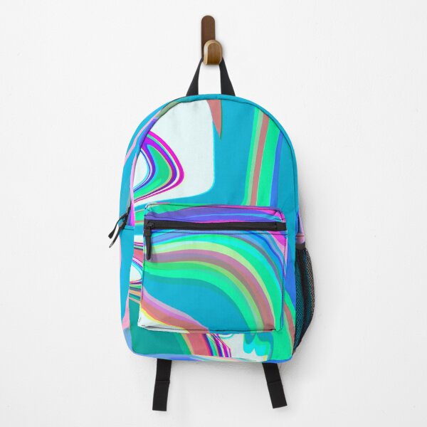 Item preview, Blue, Turquoise, Pink, Green and White Marble Pattern Design designed and sold by theprintedclub.