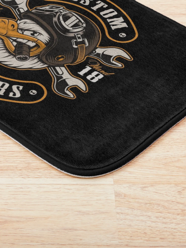 Thumbnail 3 of 6, Bath Mat, Eagle Custom Motors designed and sold by Racing-Style.