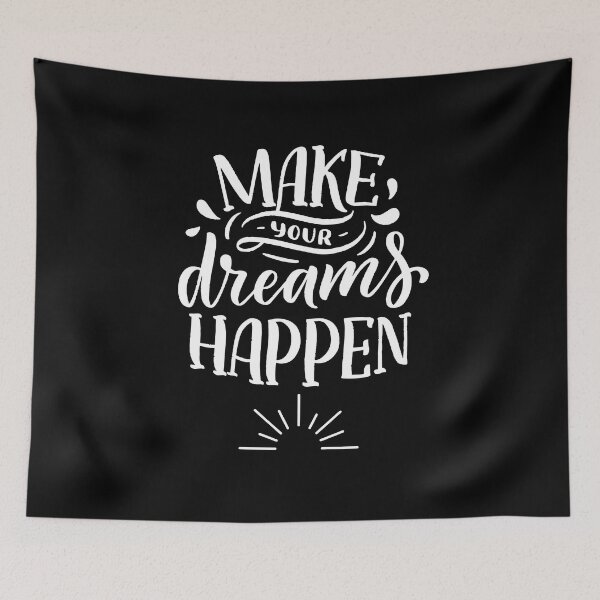 Item preview, make your dreams happen motivation gift t-shirt designed and sold by TamouStyle.