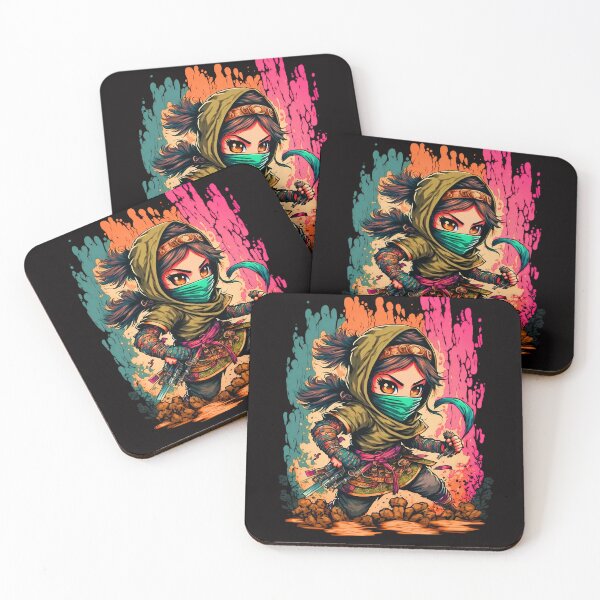 Item preview, NINJA GIRL Midjourney AI Artwork designed and sold by davidjulie.