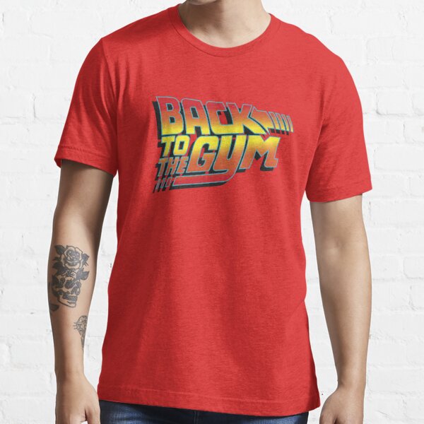 Back to The Future Famous T-Shirt, Rainbow XL