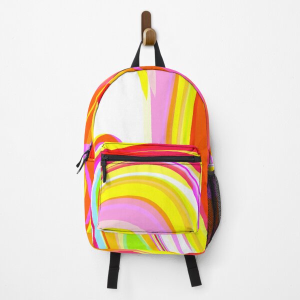 Item preview, Orange, Yellow, Neon Tones, Pink, Vibrant Tones and White Marble Pattern Design designed and sold by theprintedclub.
