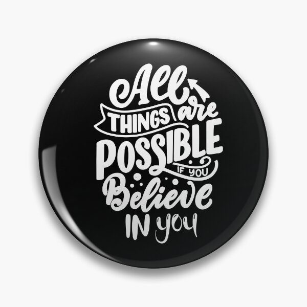 Item preview, all thinks are possible motivation gift t-shirt designed and sold by TamouStyle.