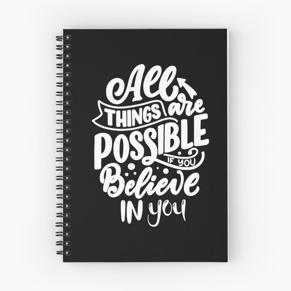 Item preview, all thinks are possible motivation gift t-shirt designed and sold by TamouStyle.