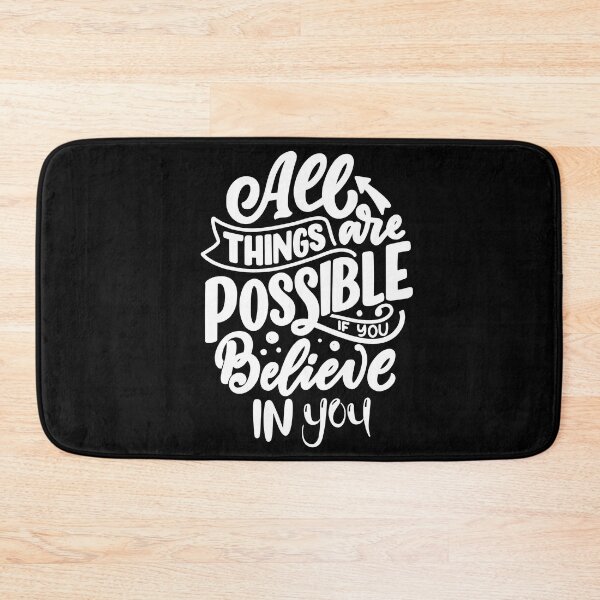 Item preview, all thinks are possible motivation gift t-shirt designed and sold by TamouStyle.