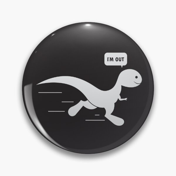 Item preview, I'm Out Dinosaur Running Away From All Responsibilities  designed and sold by munochill.