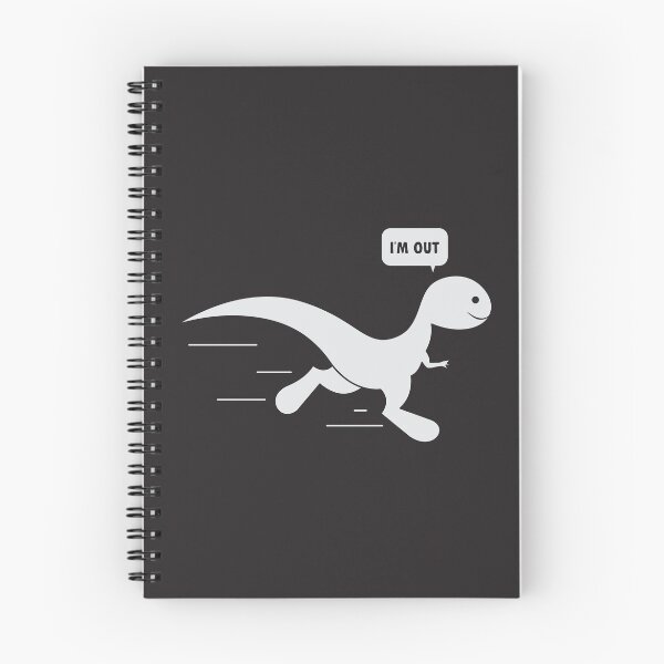 Item preview, I'm Out Dinosaur Running Away From All Responsibilities  designed and sold by munochill.