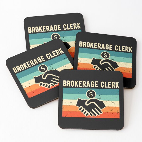 Item preview, Retro Vintage Brokerage Clerk  designed and sold by NestaReign.