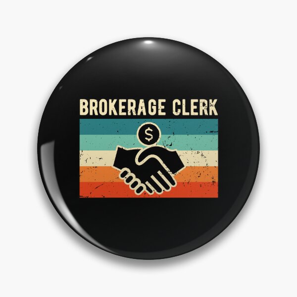 Item preview, Retro Vintage Brokerage Clerk  designed and sold by NestaReign.