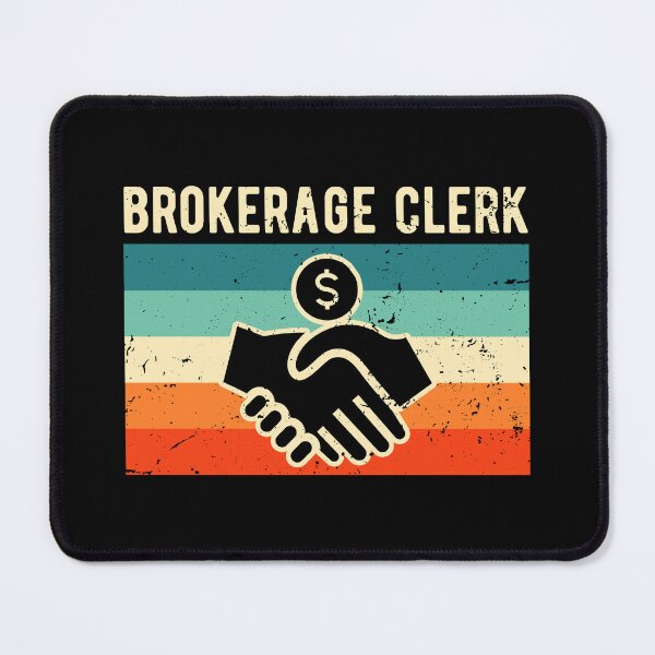 Item preview, Retro Vintage Brokerage Clerk  designed and sold by NestaReign.